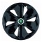 Set 4 capace roti pentru Skoda Nou Verde, model Roco Black, R16