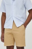 North Sails pantaloni scurti barbati, culoarea bej, 673097