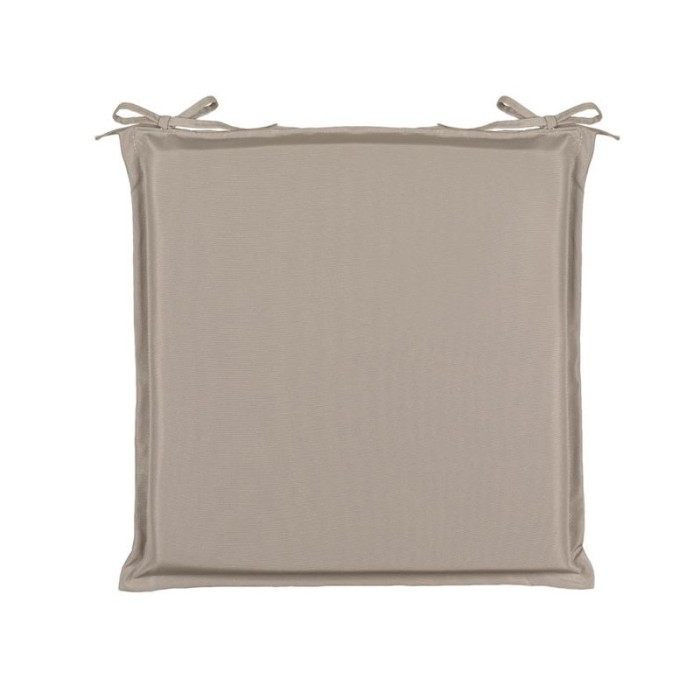 Perna pentru scaun, 40x40 cm, Rezistent la apa, Bej, Poliester/Spuma, ATU-080302