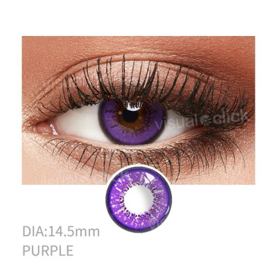Lentile de contact colorate diverse modele cosplay - Purple (mov) foto