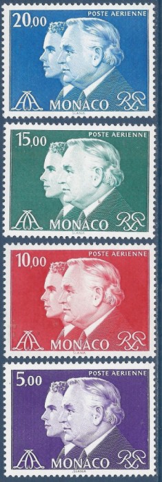 C5253 - Monaco 1982 - Fam.regala 4v.nestampilat MNH