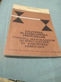 Cumpara ieftin CALITATEA SI FIABILITATEA PRODUSELOR TEHNICA MASURARILOR IN IND.LEMNULUI, Alta editura, Alte materii, Clasa 10