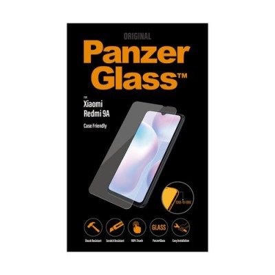 PanzerGlass - Geam Securizat Case Friendly pentru Xiaomi Redmi 9A, black foto