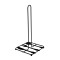 Suport rola servetele din metal negru, model tacamuri