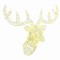 vidaXL Cap de ren Alb cald 60 cm Acril 42019061
