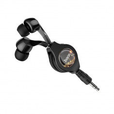 Casti Audio Telescopice cu Mufa Jack 3.5mm (Negru) HOCO M68 foto