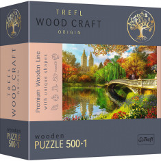 Puzzle trefl din lemn 500+1 piese central park new york