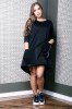 Rochie pt adolescente Arina Negru - 15Marimea, Yves