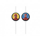 Set 4 paie de baut cu medalion, model Spiderman