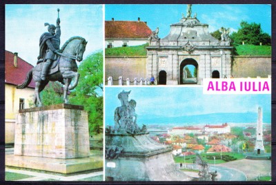 AMS - ILUSTRATA 581 COLAJ ALBA IULIA, NECIRCULATA foto