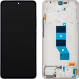 Display cu Touchscreen Xiaomi Poco M7 Pro 5G, cu Rama, Violet (Lavender Frost), Service Pack 5600080O17P00