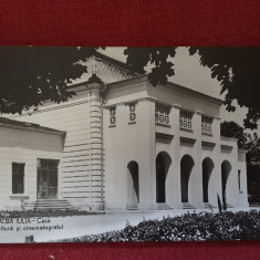 Alba Iulia - Casa de cultura si cinematograful - carte postala necirculata