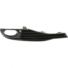 Grila bara fata Bmw Seria 3 (F30/F31), 01.2012-12.2019 (fara model GT), partea Dreapta, 51117255366, 20D127-4 cu locas pentru proiectoare, scurt, par