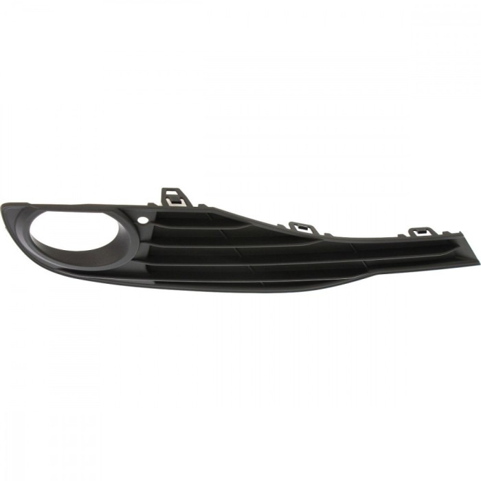Grila bara fata Bmw Seria 3 (F30/F31), 01.2012-12.2019 (fara model GT), partea Dreapta, 51117255366, 20D127-4 cu locas pentru proiectoare, scurt, par