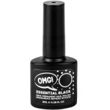Oja de unghii semipermanentă, 8 ml, neagră, CMCLASS