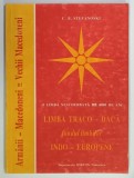 LIMBA TRACO - DACA , FONDUL LIMBILOR INDO - EUROPENE de C.B. STEFANOVSKI , 1995