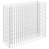 Cumpara ieftin Strat inaltat gabion, 90 x 30 x 90 cm, otel galvanizat