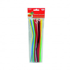 Sarma Plusata Daco 25 Buc/Set, Multicolor, 30x0.6 cm, Material Plastic/Metal, Sarma Activitati Craft, Accesorii Craft, Sarma pentru Craft, Sarma Plusa