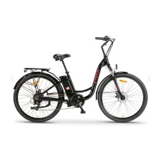 Bicicleta electrica Z-Tech ZT-13-A, motor 250W, 36V 10Ah, viteza 25km/h, autonomie 35km, nu necesita permis de conducere - Negru