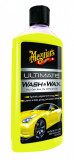 Sampon cu Ceara Meguiars Ultimate Wash Wax 473 ml , spalare auto