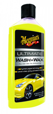 Sampon cu Ceara Meguiars Ultimate Wash Wax 473 ml , spalare auto foto