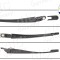 AIC 53208 Calitatea originală AIC brat stergator, parbriz
