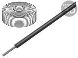 Cablu Electric Silicon Negru 2,5mm2 100m