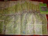 Muntii Fagaras colectia muntii nostri nr.1 , cu harta / ghid turistic