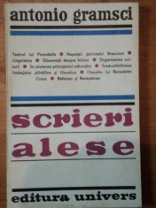 SCRIERI ALESE-ANTONIO GRAMSCI BUCURESTI 1973