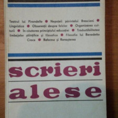 SCRIERI ALESE-ANTONIO GRAMSCI BUCURESTI 1973