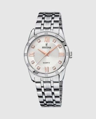 Ceas Dama, Festina, Mademoiselle cu Cristale F16940/B - Marime universala foto