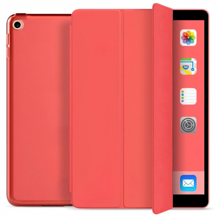 Husa Tableta TPU Tech-Protect SmartCase pentru Ipad 10.2 2019 / 2020 Rosie