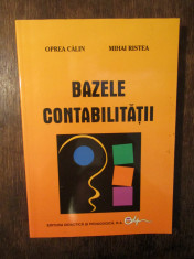 Bazele contabilita?ii - Oprea Calin, Mihai Ristea foto