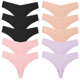 Cumpara ieftin Set 10 perechi de chiloti pentru dama, CH045, Multicolor