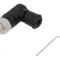 Conector M8 tată 3 PIN 90&deg; IP67 pe cablu 4A