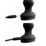 Bila Anale Remote Control Wall Banger Beads cu Ventuza Negru, Pipedream