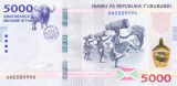 Bancnota Burundi 5.000 Franci 2022 (2023) - PNew UNC