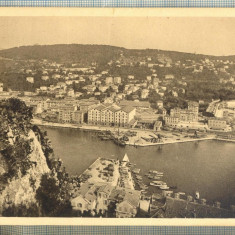 AD 579 C. P. VECHE -COASTA DE AZUR -NICE-ENTREE DU PORT VER LE MONT BORON-FRANTA