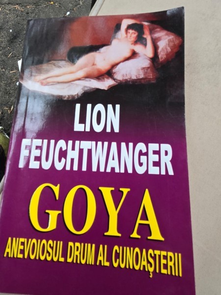 Goya. Anevoiosul drum al cunoasterii - Lion Feuchtwanger