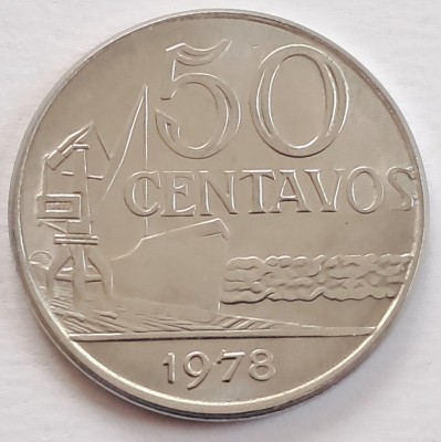Brazilia, 50 Centavos 1978 foto