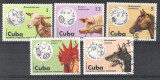 Cuba 1975 Animals, pets, used A.38