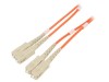 Patch Cord Fibră OM2 SC/UPC 1m, Gembird