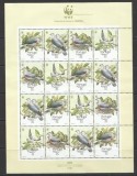 PORTUGALIA 1991 WWF FAUNA PROTEJATA PASARI PORUMBEI, Nestampilat