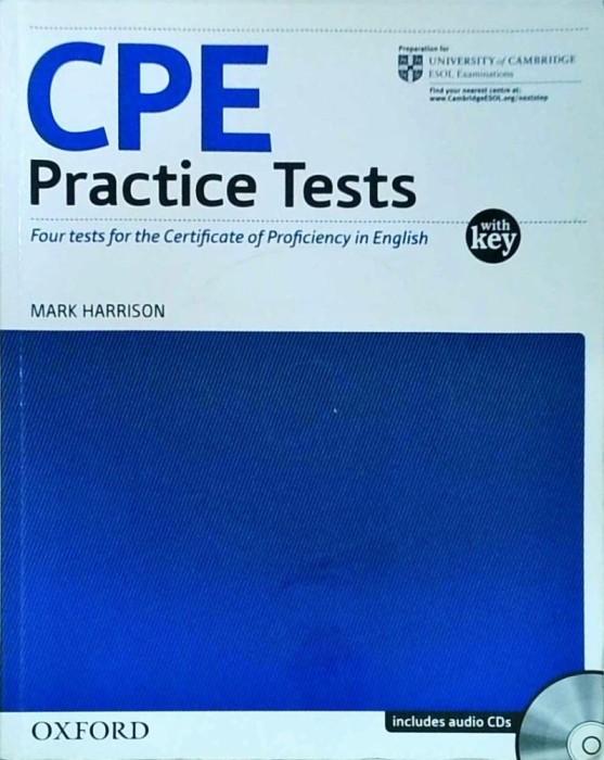 Mark Harrison - CPE Practice Tests: Practice Tests With Explanatory Key and