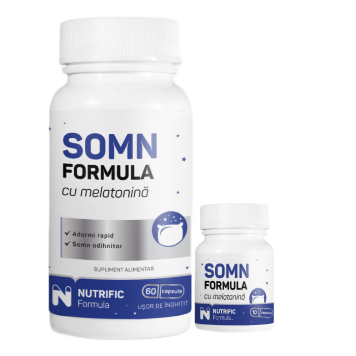 SOMN FORMULA 60cps + 10cps(gratuit) NUTRIFIC