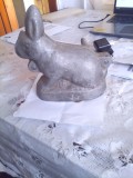 Forma veche din Aluminiu Iepuras de Paste