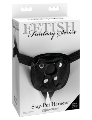 Chilot StrapOn Pipedream &amp;quot;Stay-Put Harness&amp;quot; - Negru foto