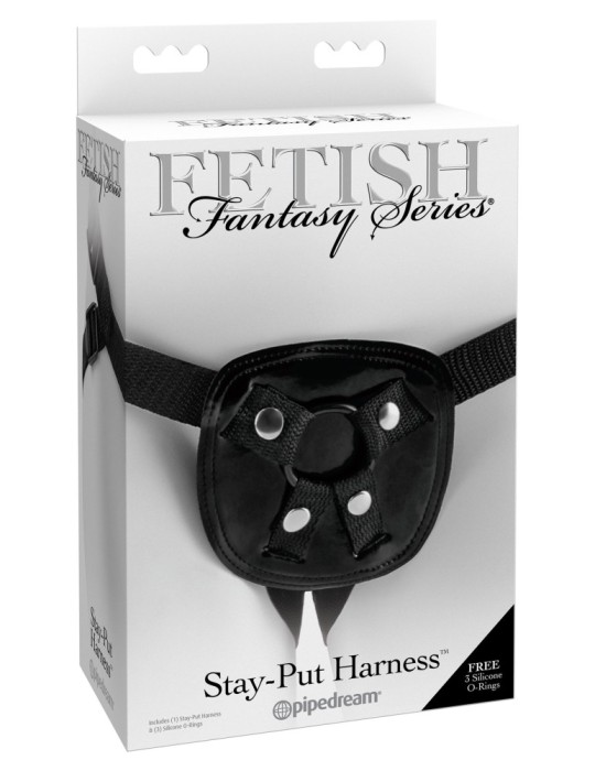 Chilot StrapOn Pipedream "Stay-Put Harness" - Negru