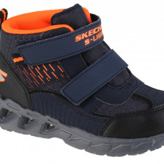 Ghete botine Skechers Magna-Lights-Frosty Fun 401504N-NVBK albastru marin