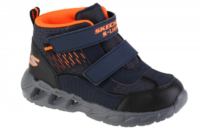 Ghete botine Skechers Magna-Lights-Frosty Fun 401504N-NVBK albastru marin